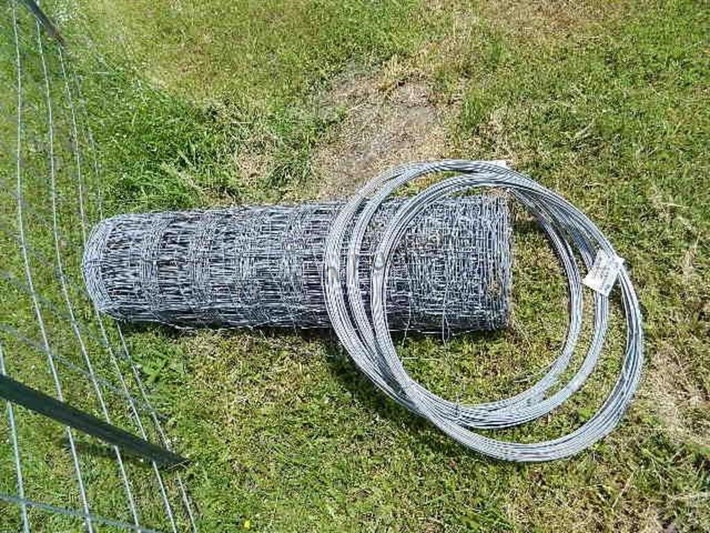 Roll of Woven Wire & Bottom Wire
