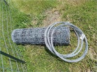 Roll of Woven Wire & Bottom Wire