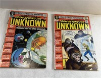Lot Of 2 Vintage Dc From Beyond The Unknown Comics