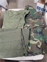 Assorted Size Army Apparel Collectibles