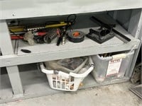 Underside and overhead cabinet contents