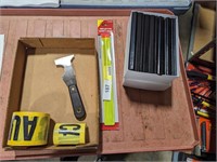 Caution Tape, Carpenter Pencils & Other