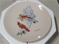 Halbert - "Cardinals In Snow" Plate