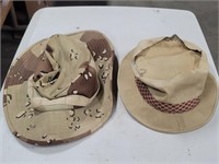 Two Camo / Hunting Hats