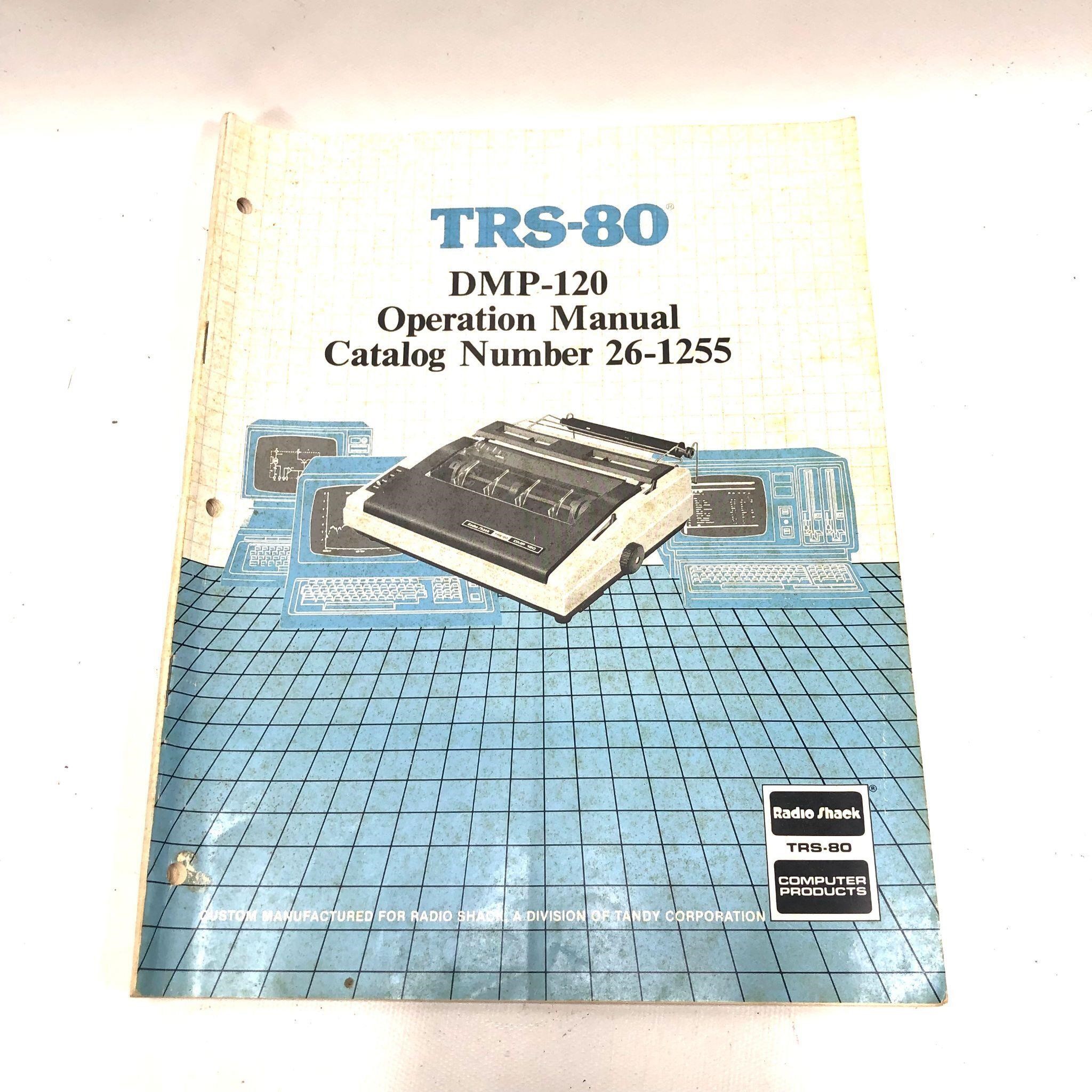 Vintage Radio Shack TRS-80 Computer Manual