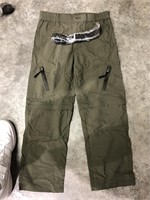 Kids Army Green Cargo Pants S