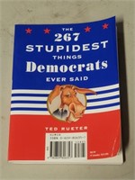 "Stupidest Things Democrats Ever Said" Book