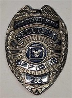 1970s/1980s Disney World Security Metal Badge 244