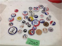 Presidential button / pins