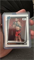 2022 Donruss UFC Ilia Topuria Rated Rookie RC Feat
