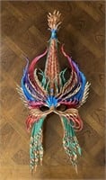 Artisan Leather Mardi Gras Mask By John Flemming