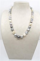 SOUTH SEA PEARL STYLE BEAD NECKLACE