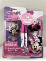 Minnie Mouse Dry Erase NoteBook Activity Set