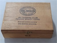 Don Juadin - Vintage Cigar Box