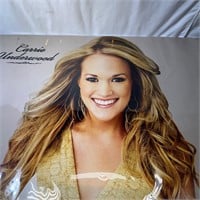 Carrie Underwood Display Poster Hanging