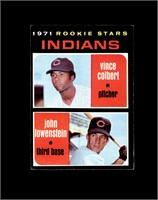 1971 Topps #231 Cleveland Indians RS EX to EX-MT+