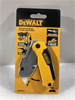 DEWALT Folding Utility Knife W/Retractable Blade