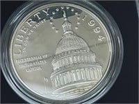 1994 US Capitol bicentennial silver dollar