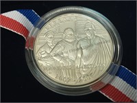Jamestown 400th anniversary commemorative silver