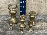 Brass weights