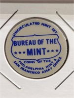 Bureau of the mint token