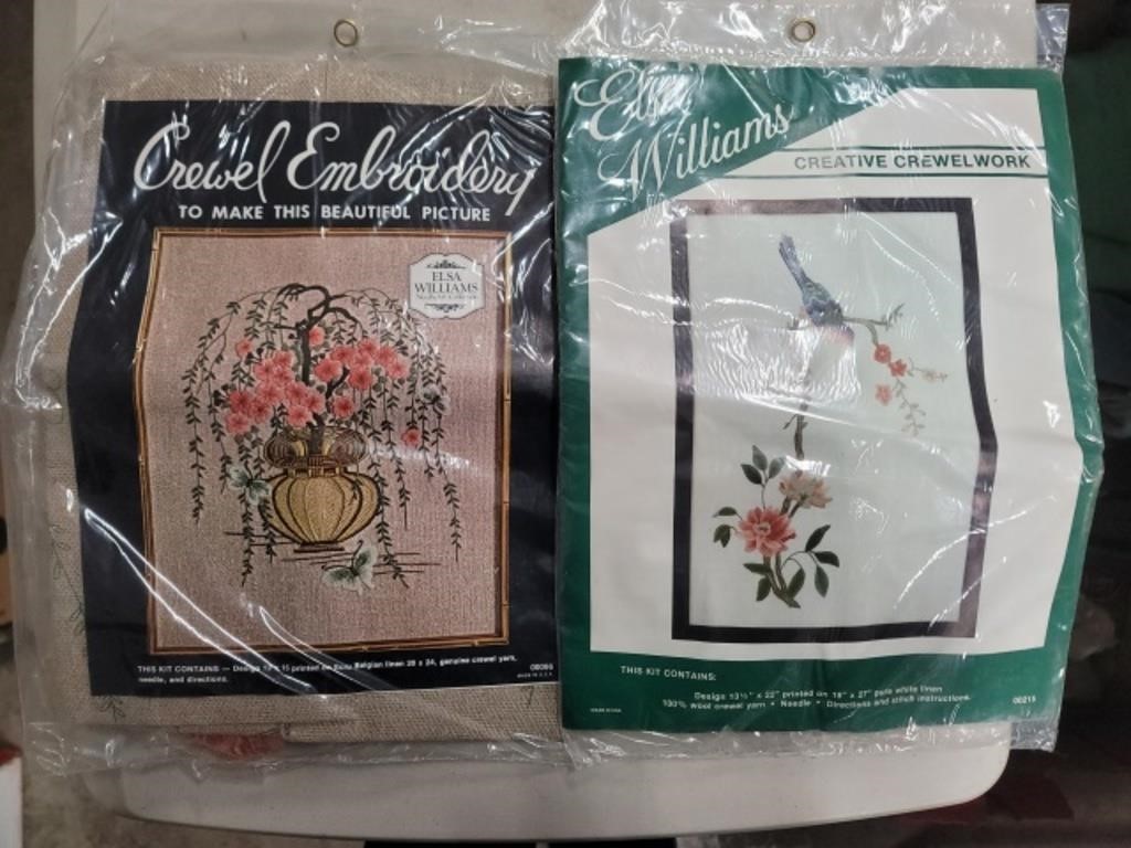 Crewel Embroidery / Craft Kits