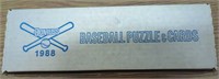 1988 donruss baseball puzzle and cards