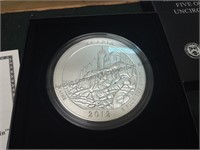 America the Beautiful 5 oz silver coin