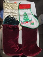 Four Christmas Stockings