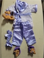 Purple Pajamas Baby Clothing Set