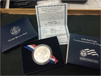 2008 bald eagle commemorative silver dollar