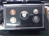 1993 United States Mint Premier Silver Proof Set
