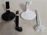 Black / White Doll Stands