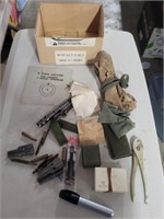 Box W/US Army Accessories
