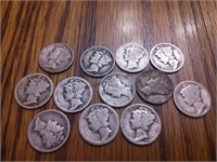 12 times your money on Mercury Dime see photos