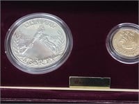 1988 Olympic coin set two coin set includes a