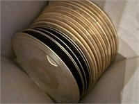 Box of Gold Charger Plates