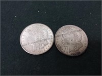 1921 Morgan silver dollars two times your money