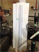 3'-6' Shelf boards with rails, & hooks