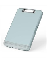 ( New / Packed ) Plastic Clipboard with Storage,