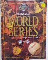 1993 World Series Blue Jays Score Book