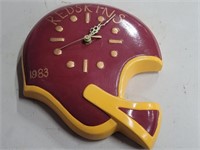 1983 Redskins Collectible Clock