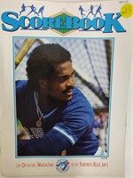 1988 Blue Jays Score Book