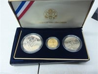 US World Cup 1994 coins include the clad half