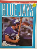 1985 Blue Jays Score Book