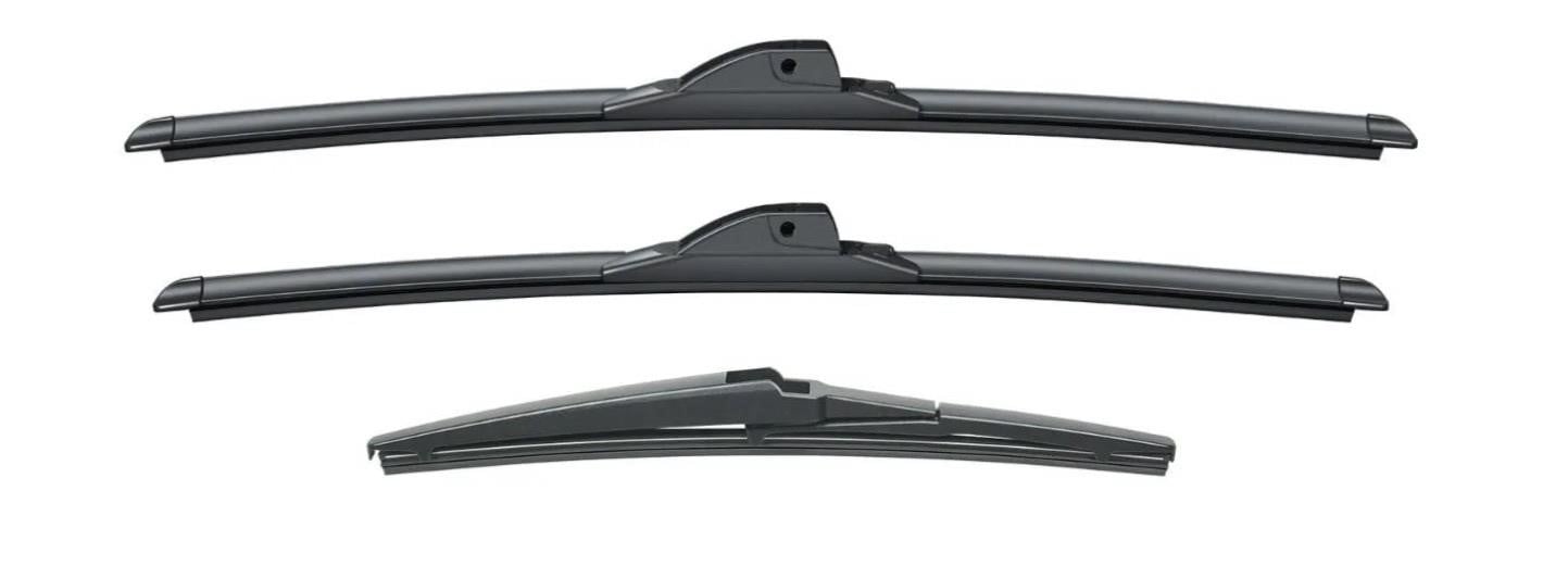 Universal 3 blade wipers