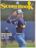 1989 Blue Jays Score Book
