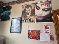 Posters on Wall, Elvis Presley Picture