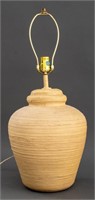 Ceramic Ginger Jar Form Table Lamp