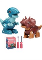 Used 2 Pack Take Apart Dinosaur Toys for Kids for